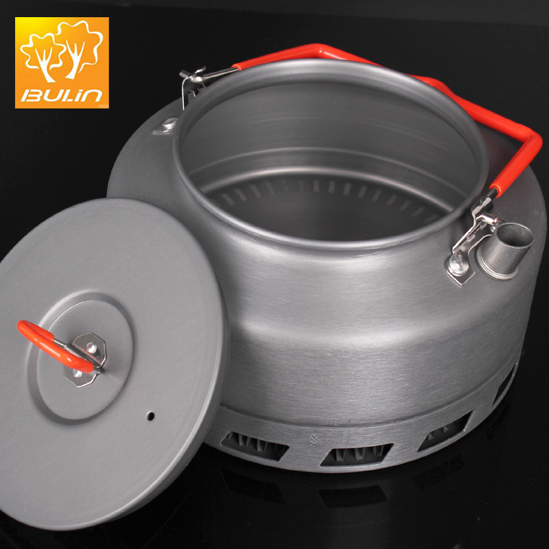 1.6 / 2L Camping Kettle with Heat Exchanger Compact Portable Tea